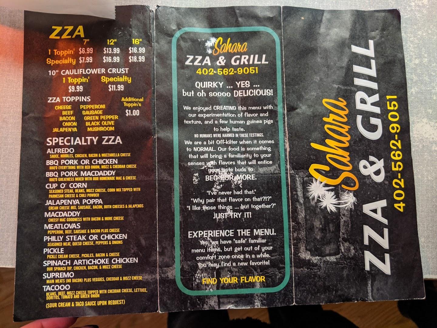 SAHARA GRILL